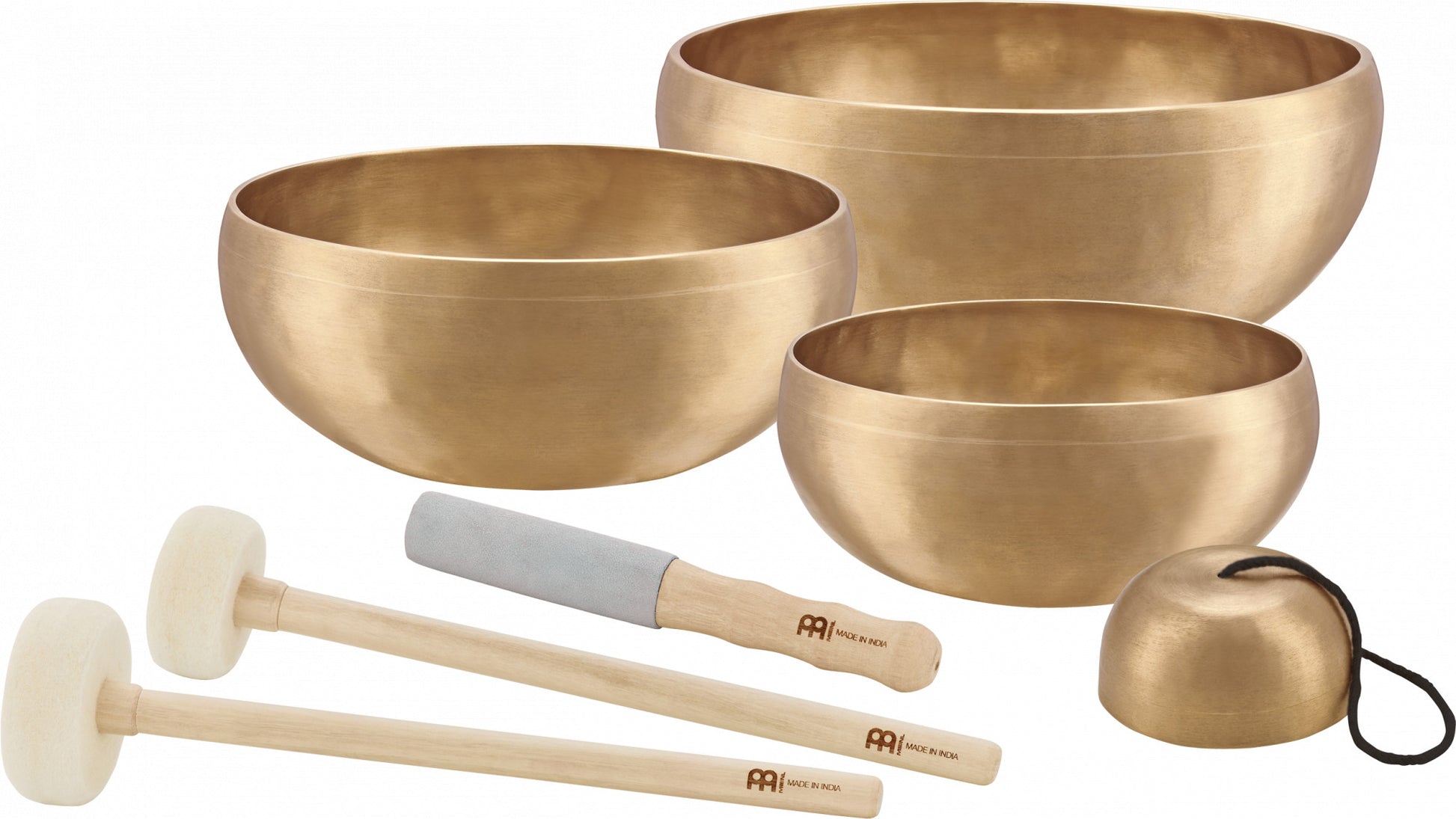 MEINL Sonic Energy Cosmos Series Singing Bowl Set 7 pcs - 250/1000/1500/2000g + Mallets at Luna Panther