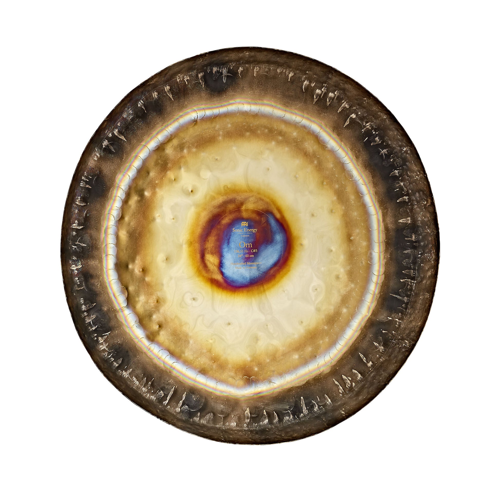 MEINL Sonic Energy Om Gong 24" - 136.10 Hz/C#2/Heart Chakra detail view 7 at Luna Panther