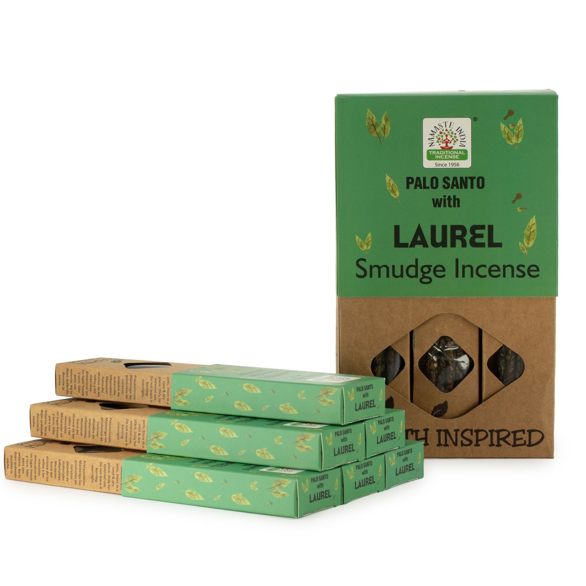 Earth Inspired Smudge Incense - Laurel - Luna Panther