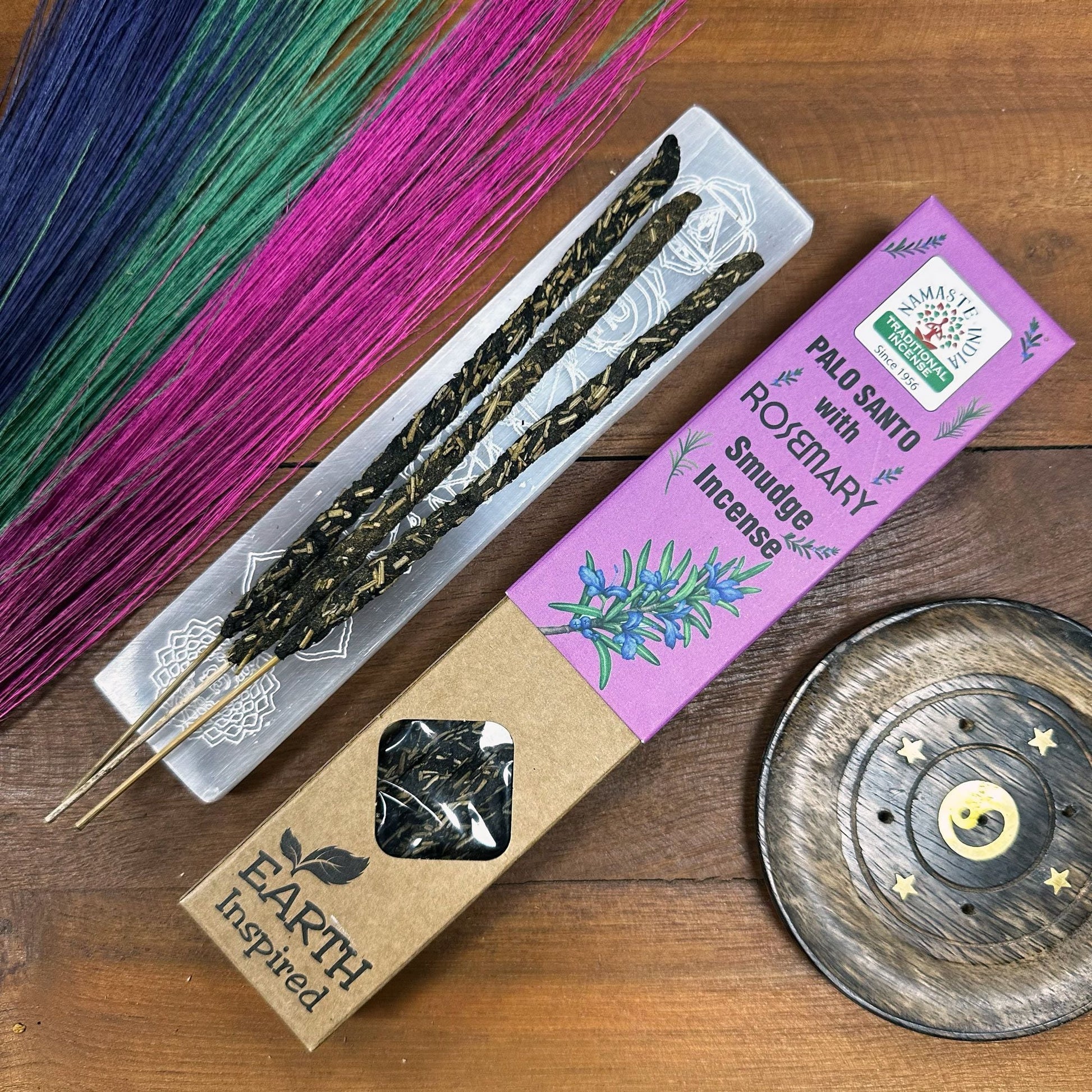 Earth Inspired Smudge Incense - Rosemary - Luna Panther