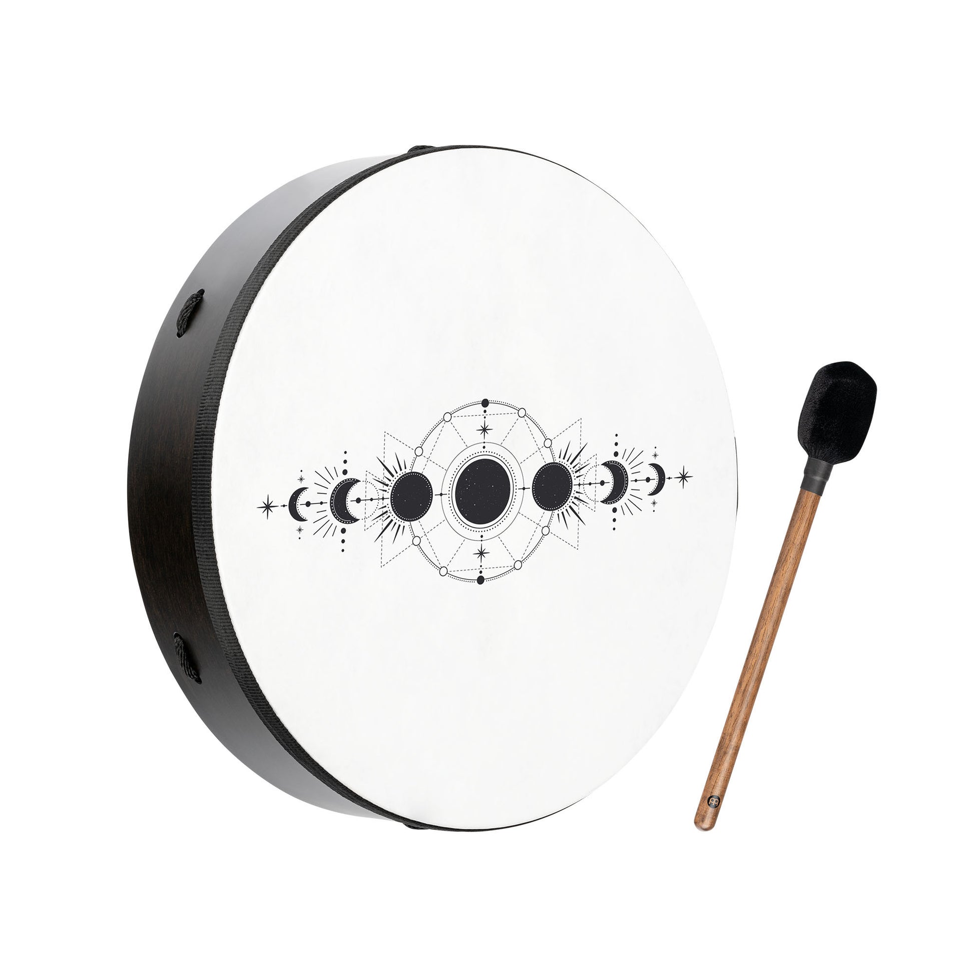 MEINL Sonic Energy Moon Phases Ritual Drum 16" - True Feel Synthetic Head detail view 6 at Luna Panther
