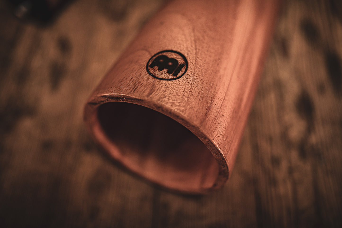 MEINL Sonic Energy Sliced Pro Didgeridoo - D Tuning - Natural detail view 4 at Luna Panther