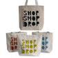 Eco Cotton Shopping Bag - Choice of 4 Colours - Luna Panther