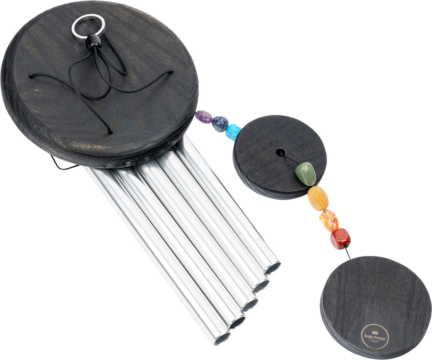 MEINL Sonic Energy Chakra Meditation Chime 25"/64 cm - 432 Hz - Silver detail view 8 at Luna Panther