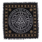 Esoteric Fringed Altar Cloth - Life Death Rebirth - Luna Panther