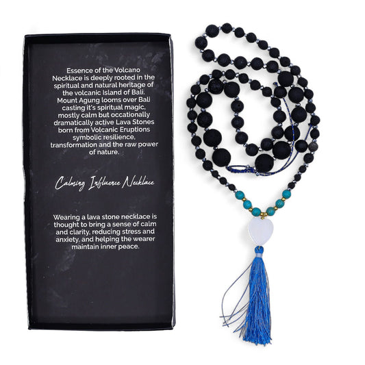 Essence of the Volcano Necklace - Calming Influence - Luna Panther