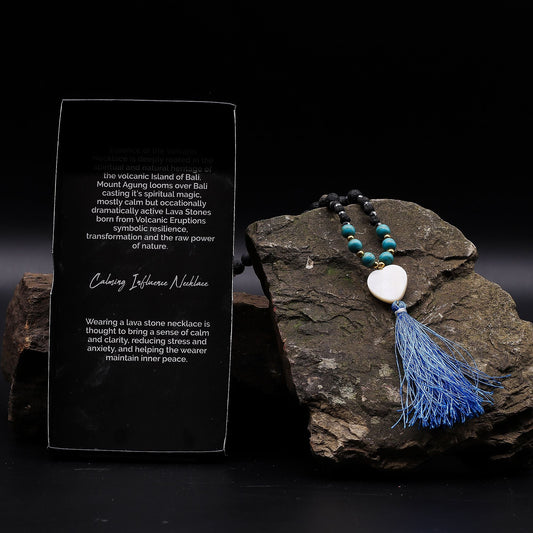 Essence of the Volcano Necklace - Calming Influence - Luna Panther alternate view