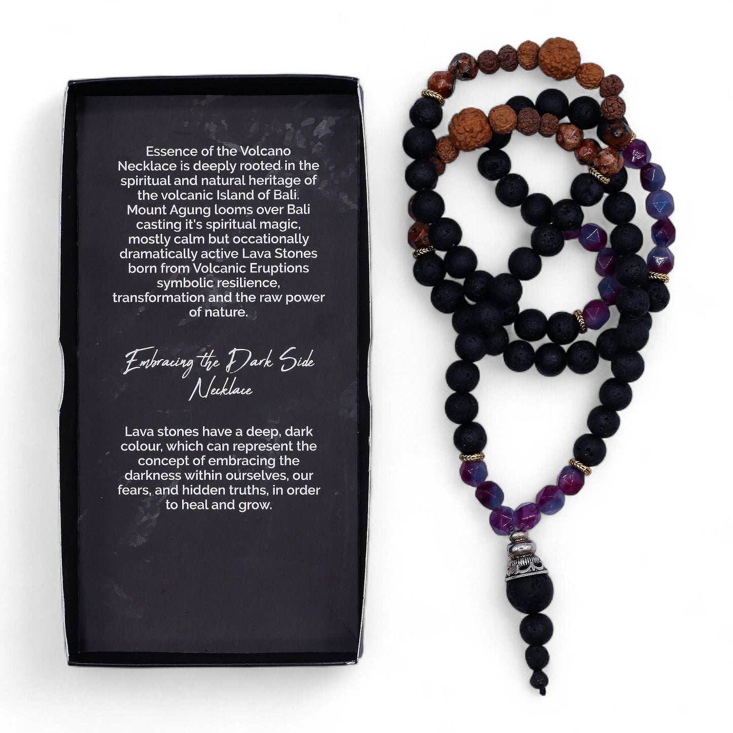 Essence of the Volcano Necklace - Embracing the Dark Side - Luna Panther