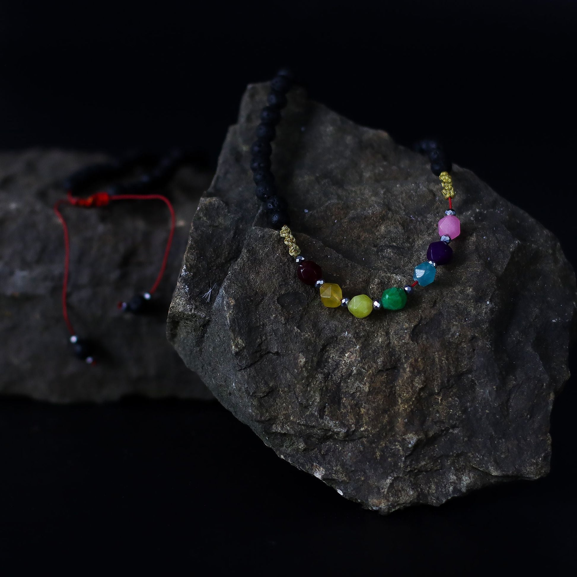 Essence of the Volcano Necklace - Emotional Healing - Luna Panther