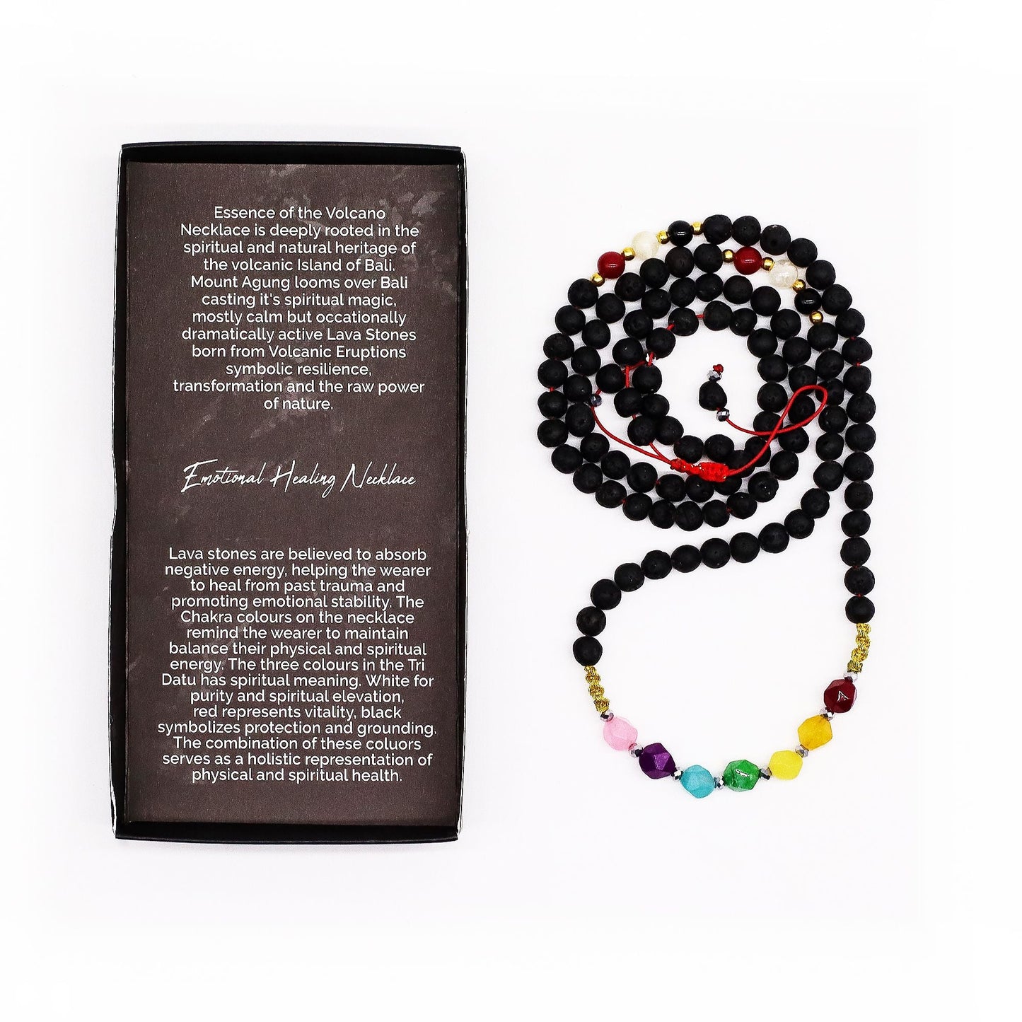 Essence of the Volcano Necklace - Emotional Healing - Luna Panther