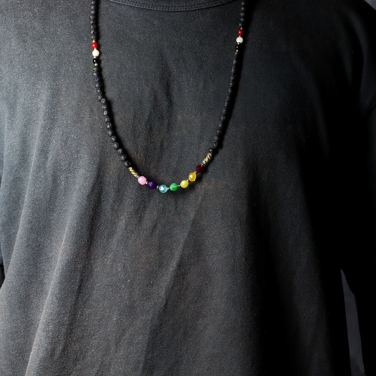 Essence of the Volcano Necklace - Emotional Healing - Luna Panther