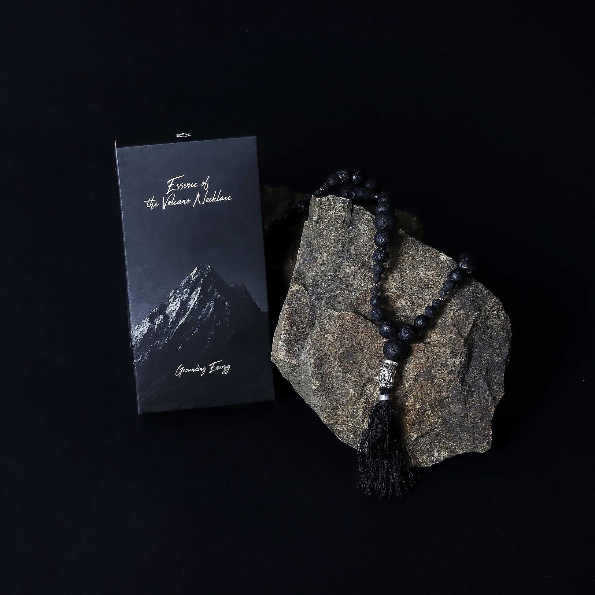 Essence of the Volcano Necklace - Grounding Energy - Luna Panther