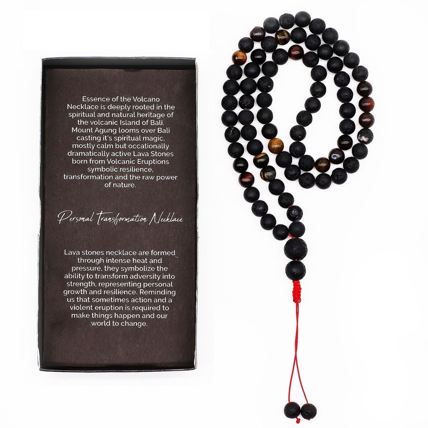 Essence of the Volcano Necklace - Personal Transformation - Luna Panther