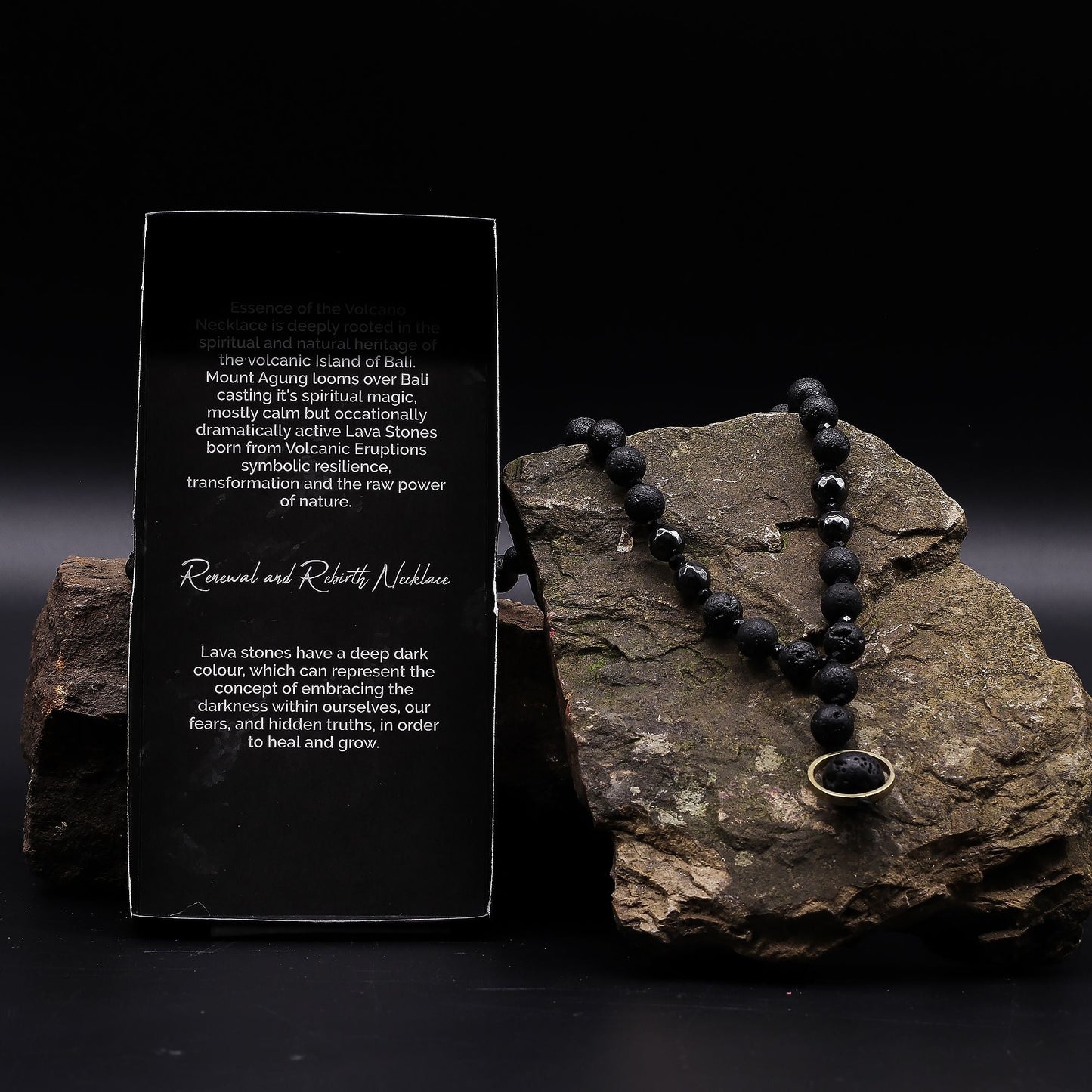Essence of the Volcano Necklace - Renewal & Rebirth - Luna Panther