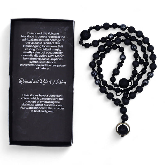 Essence of the Volcano Necklace - Renewal & Rebirth - Luna Panther