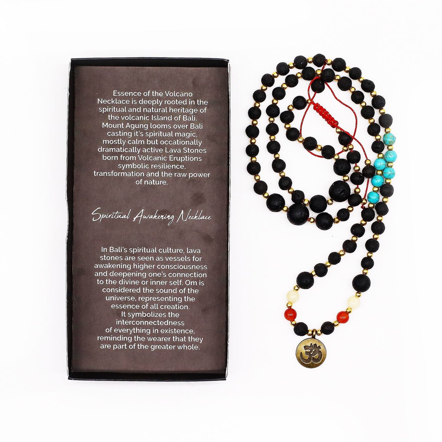 Essence of the Volcano Necklace - Spiritual Awakening - Luna Panther