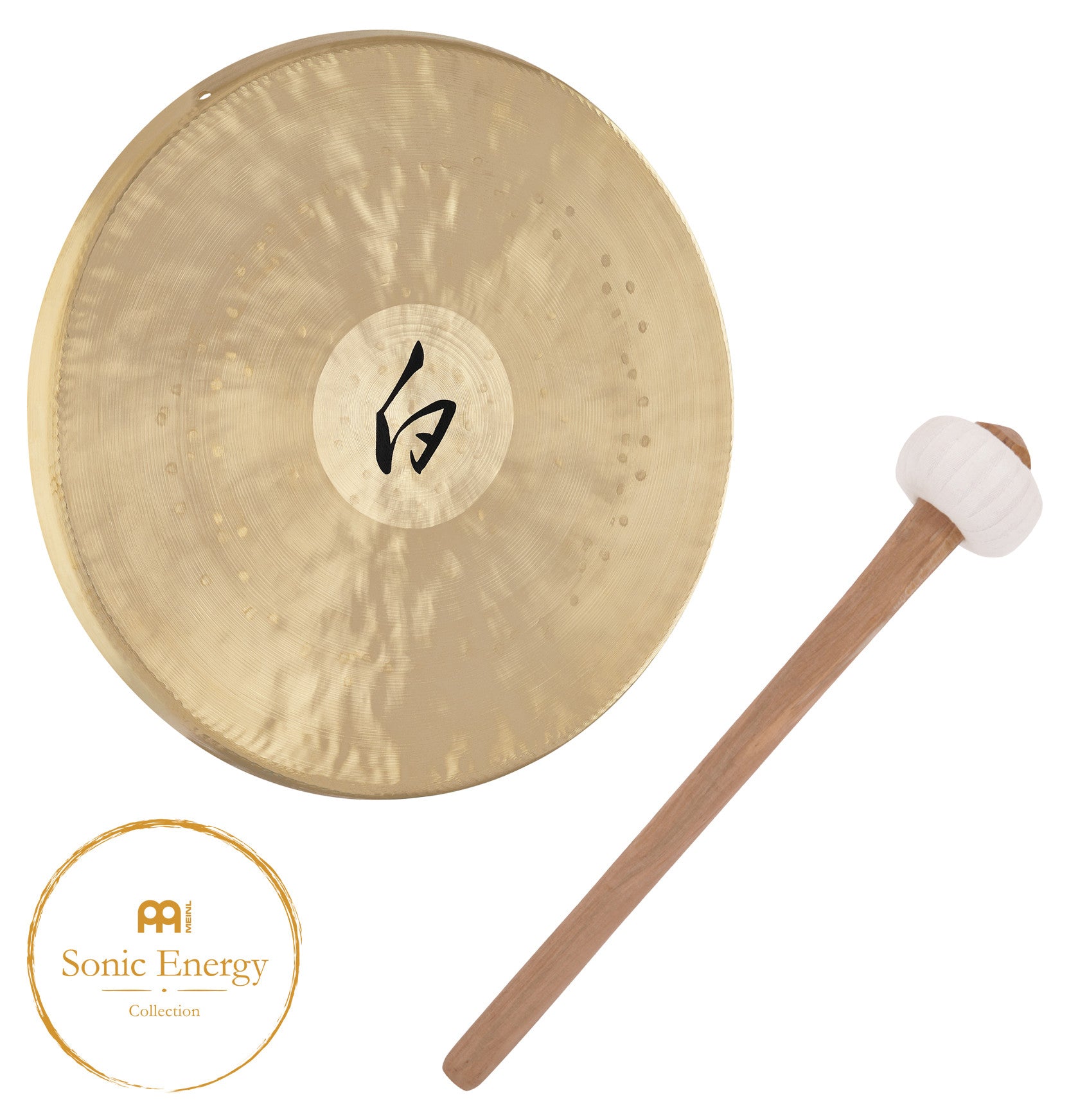 MEINL Sonic Energy White Gong - 12" + Mallet detail view 4 at Luna Panther