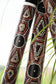 MEINL Sonic Energy Bamboo Rainstick Medium - Dot Painted/Black detail view 5 at Luna Panther