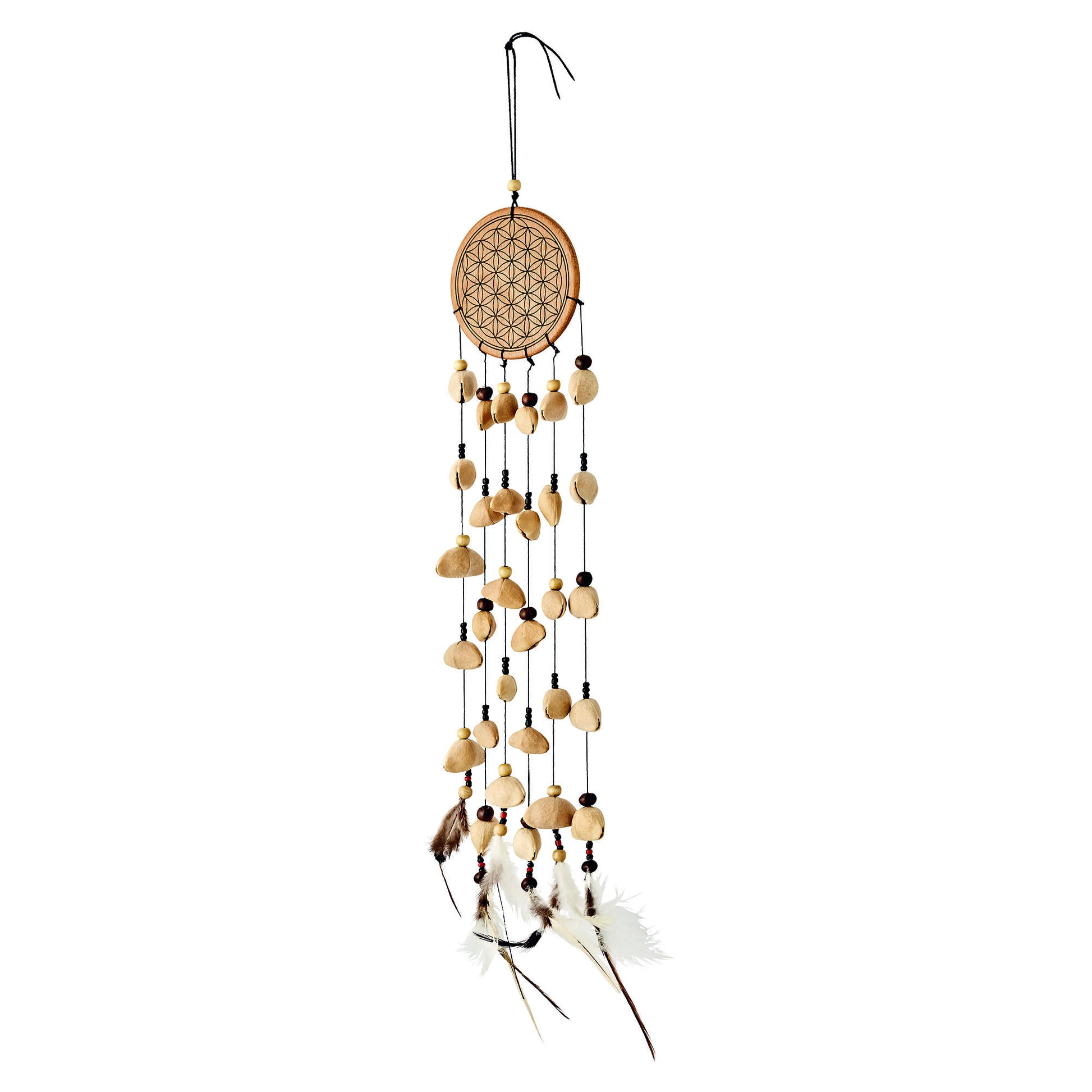 MEINL Sonic Energy Flower of Life Kenari Chimes Small - 6 Cords at Luna Panther