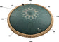 MEINL Sonic Energy Octave Steel Tongue Drum 16" - F# Minor/9 Notes>/432 Hz - Dark Green, Engrav detail view 9 at Luna Panther