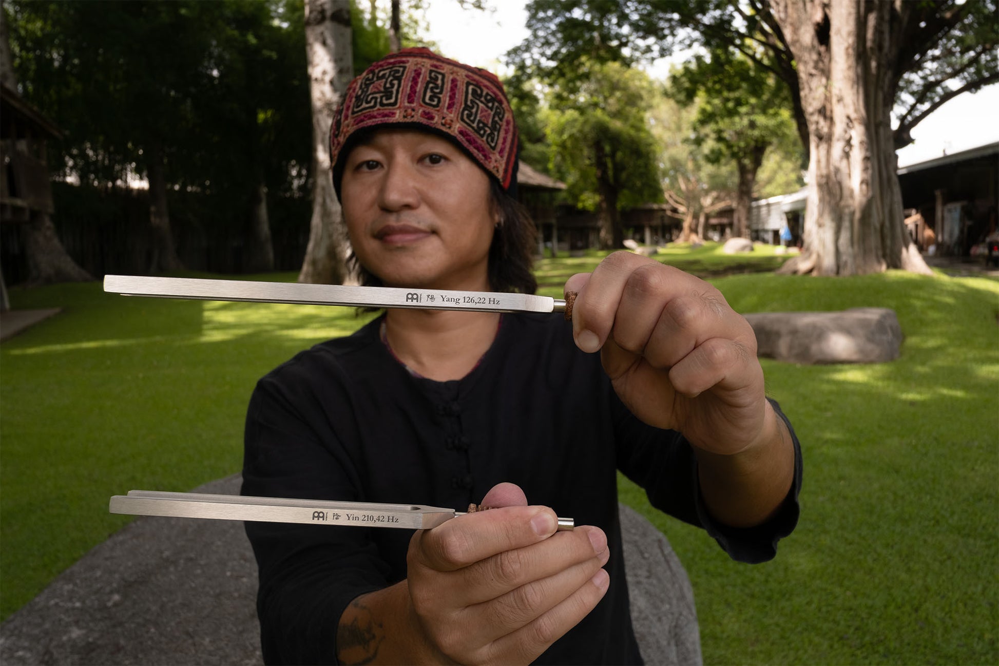 MEINL Sonic Energy TCM Therapy Tuning Fork, Yang 126.22 Hz detail view 6 at Luna Panther