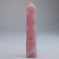 Rose Quartz Tower 81g front