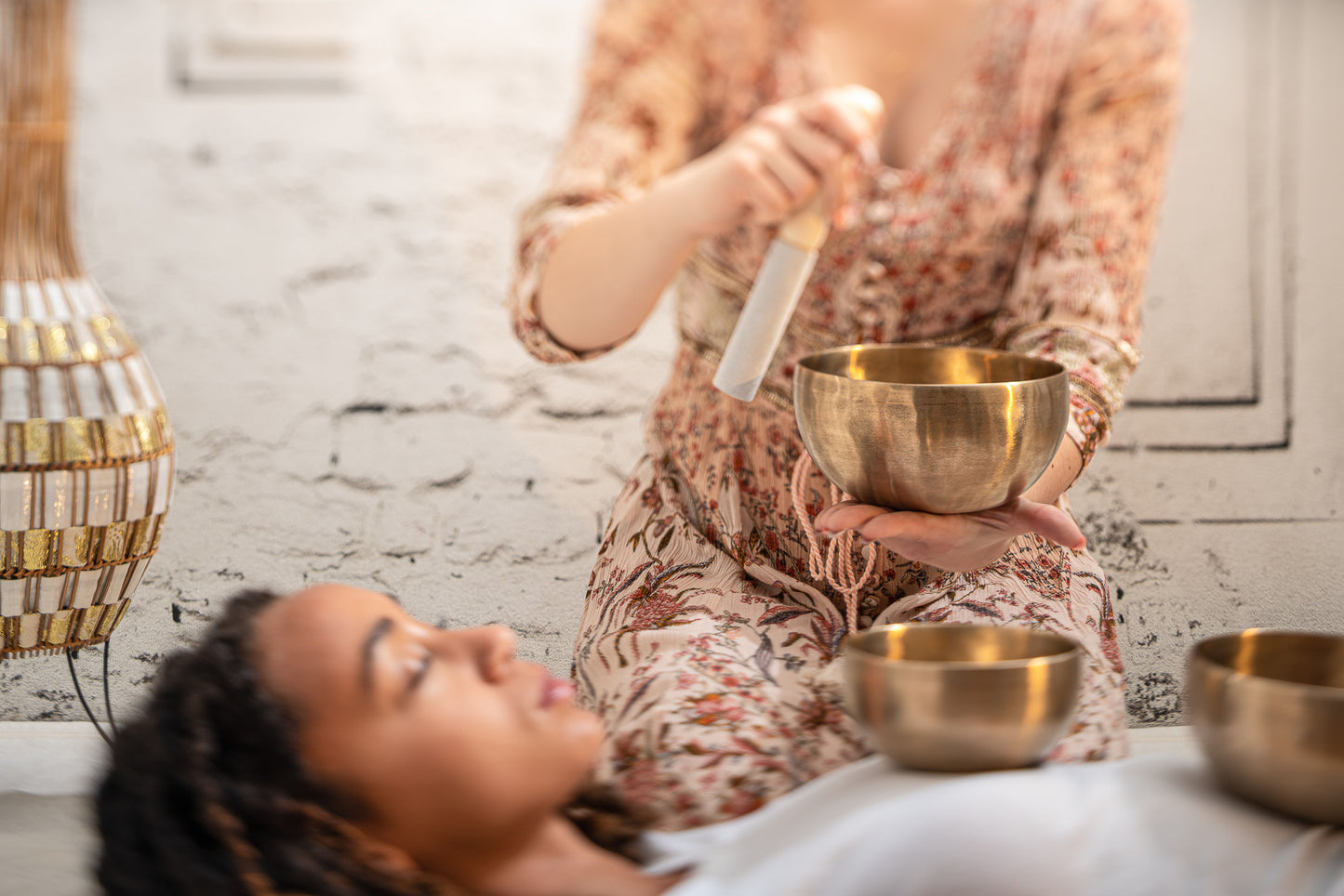 MEINL Sonic Energy Universal Series Singing Bowl Set 4 pcs - 500/700/750g + Mallet detail view 14 at Luna Panther