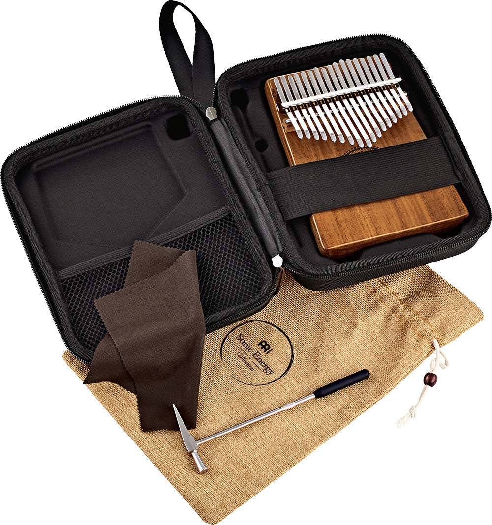 Meinl Sonic Energy Sound Hole Kalimba - 17 notes, acacia detail view 4 at Luna Panther