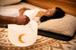 MEINL Sonic Energy Planetary Tuned Crystal Singing Bowl 12" - Synodic Moon/210.42 Hz detail view 4 at Luna Panther