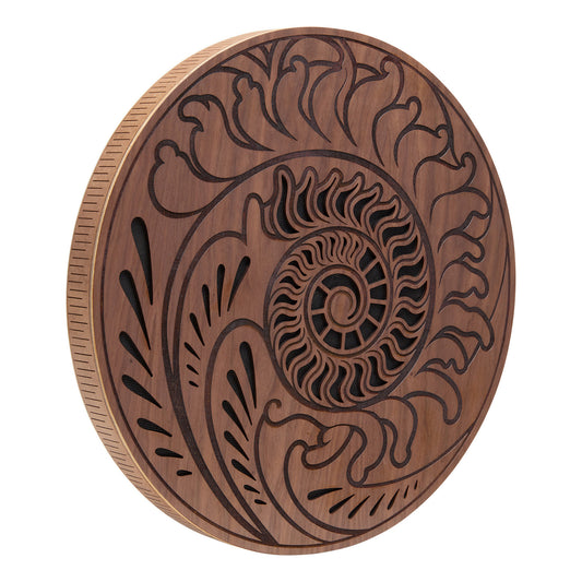 MEINL Sonic Energy 15" Rain Disk, Ocean Sound, Fibonacci-Inspired Carving at Luna Panther