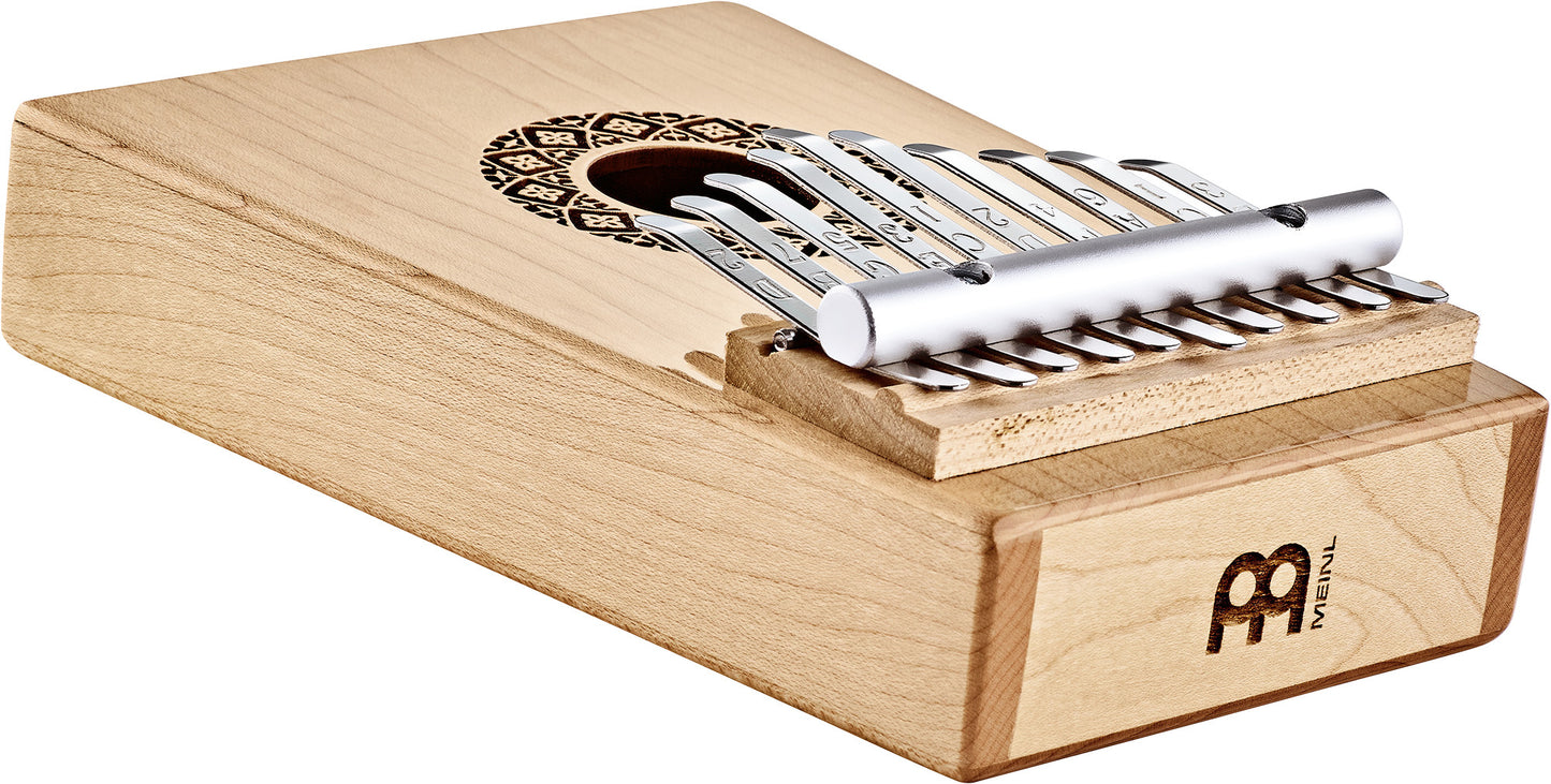 Meinl Sonic Energy Soundhole Kalimba - 10 notes / maple detail view 10 at Luna Panther