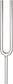 MEINL Sonic Energy Crystal Tuning Fork - C3/130.81 Hz at Luna Panther