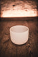 MEINL Sonic Energy White-Frosted Crystal Singing Bowl 8" - B4/Crown Chakra/432 Hz detail view 4 at Luna Panther