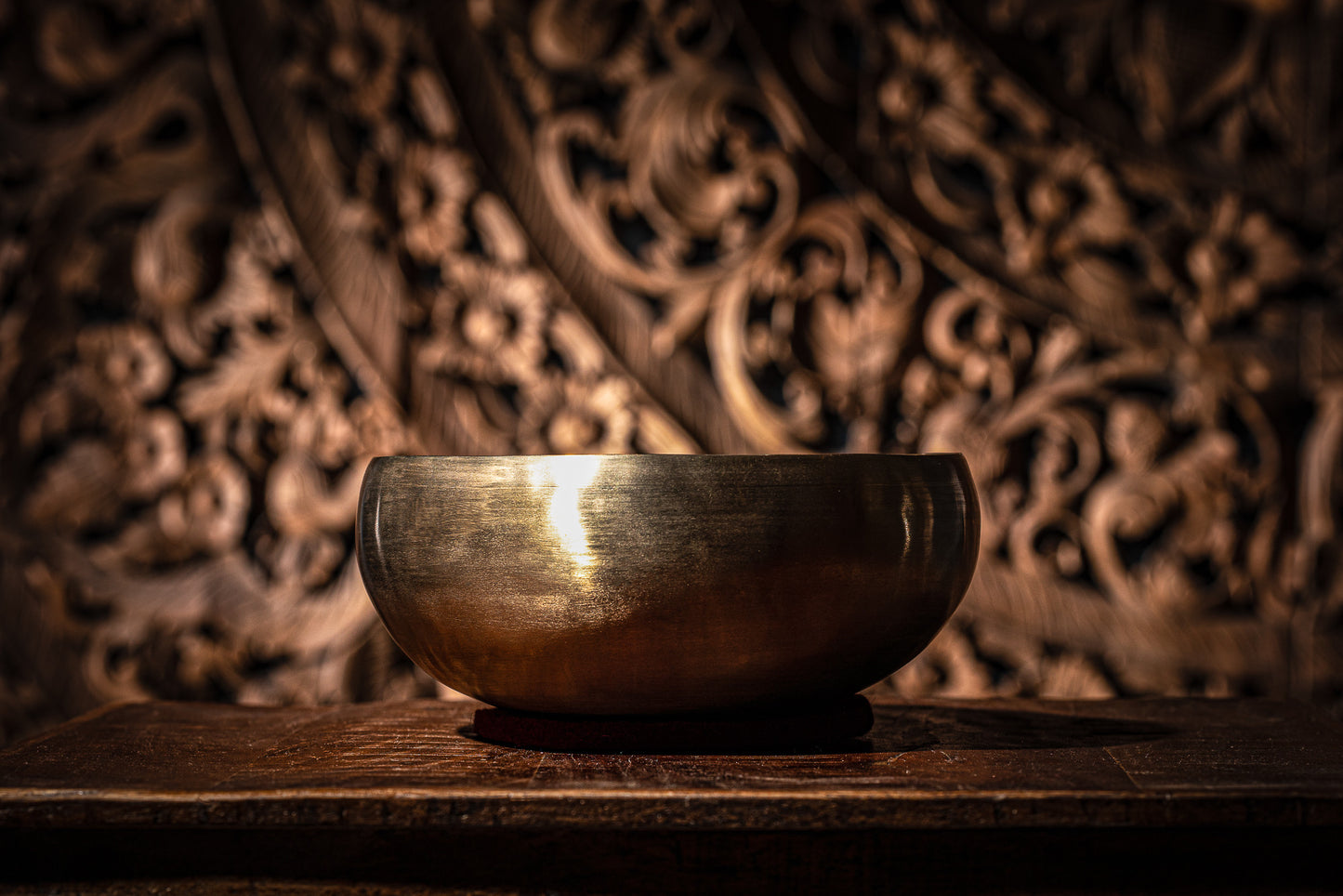 MEINL Sonic Energy Synthesis Series Flower of Life Singing Bowl - 1000g detail view 6 at Luna Panther