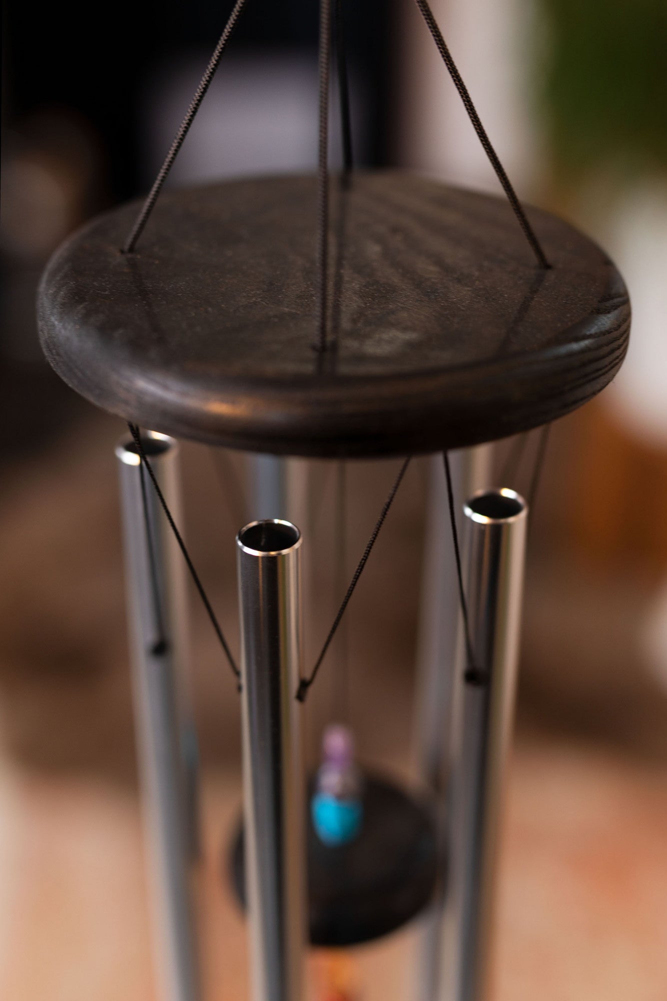 MEINL Sonic Energy Chakra Meditation Chime 25"/64 cm - 432 Hz - Silver detail view 6 at Luna Panther