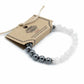 Faceted Gemstone Bracelet - Magnetc Rose Quatz - Luna Panther