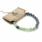 Faceted Gemstone Bracelet - Magnetic Jade - Luna Panther
