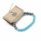 Faceted Gemstone Bracelet - Magnetic Turquoise - Luna Panther