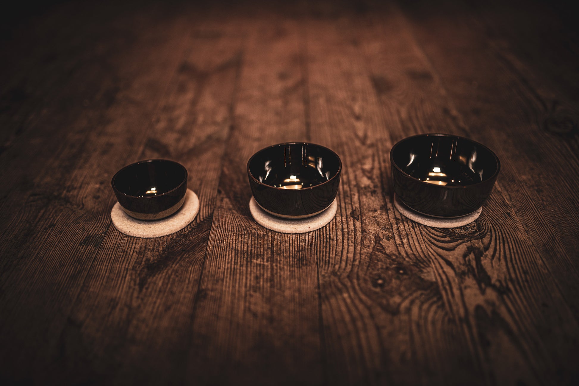 MEINL Sonic Energy Nagi Singing Bowl Set - 3 pcs detail view 2 at Luna Panther