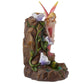 Polished Fairy Flower Garden Waterfall Backflow Incense Burner 2 featuring natural patterning and unique variations - Luna Panther