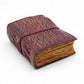 Fat Deckled Edge Leather Notebook - Every Day May Not Be Good (12.7 × 8.9 cm) - Luna Panther