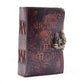 Fat Deckled Leather Notebook - The Book of Untold Stories - 15x10 cm - Luna Panther