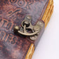 Fat Deckled Leather Notebook - The Book of Untold Stories - 15x10 cm - Luna Panther