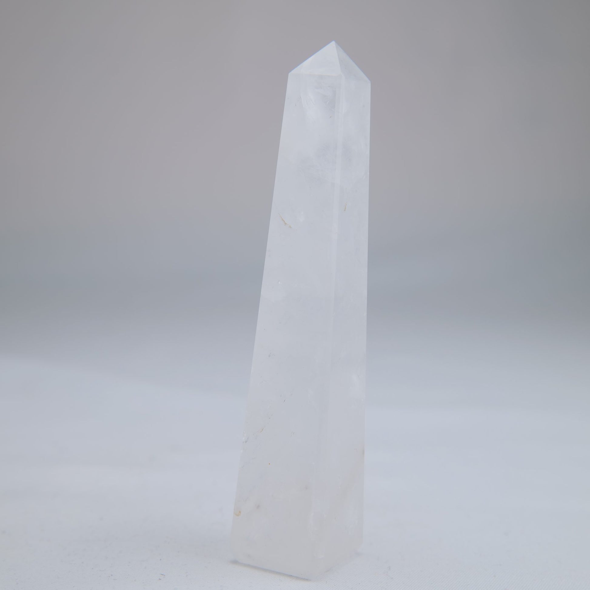 Clear Quartz Tower 71g back