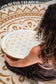 MEINL Sonic Energy 22" Flower of Life Wave Drum, goat heads detail view 3 at Luna Panther