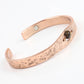 Copper Bracelet with Tiger Eye Crystal