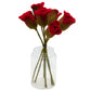 Felt Flowers - Red Roses - Luna Panther
