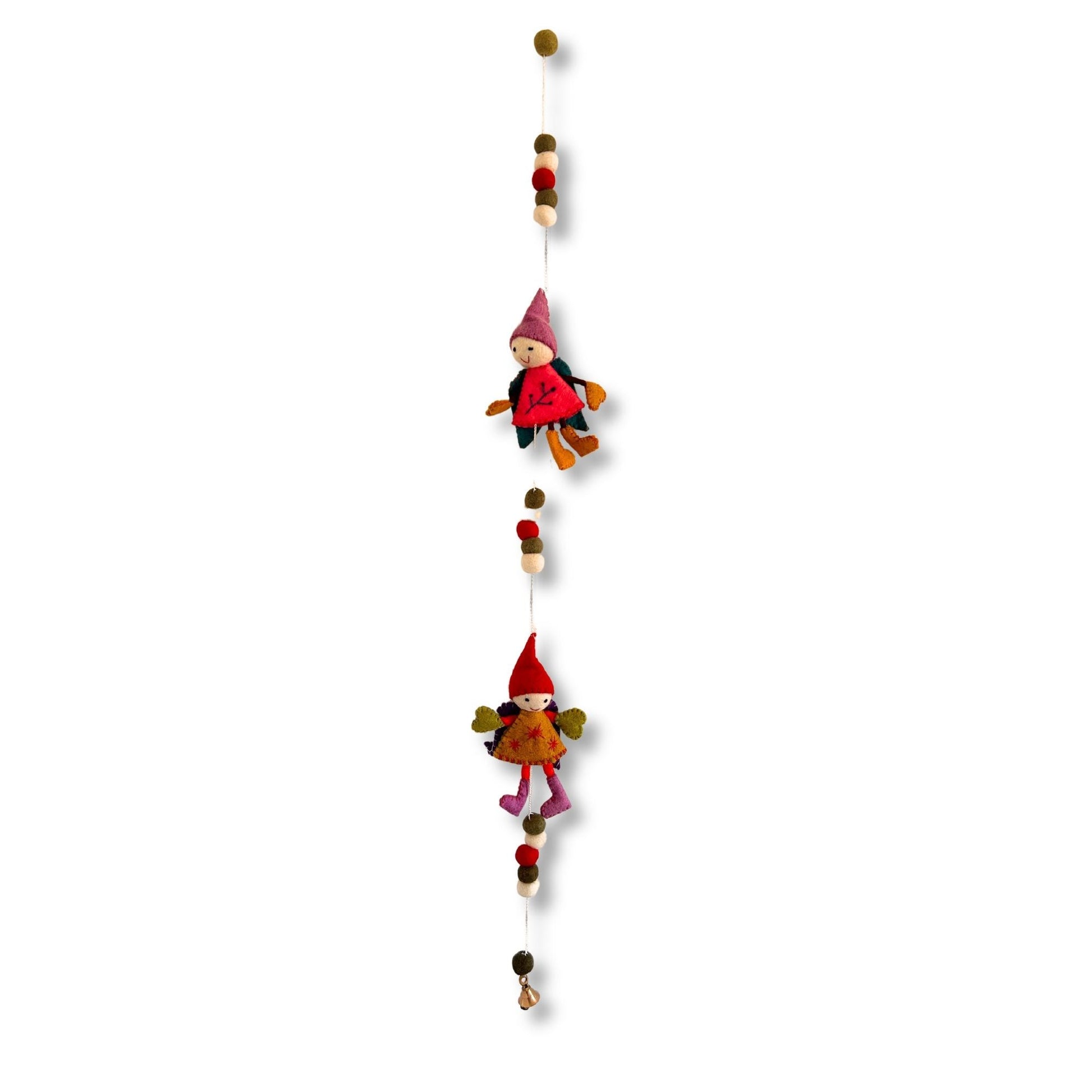 Felt Wall Hanging - Fairy Angels - Luna Panther