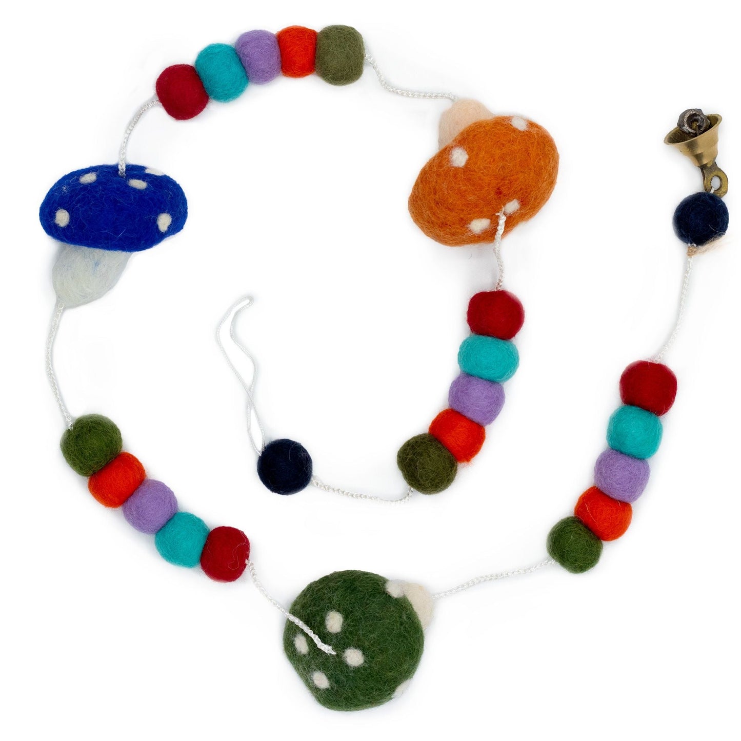 Felt Wall Hanging - Mushrooms (assorted colours) - Luna Panther