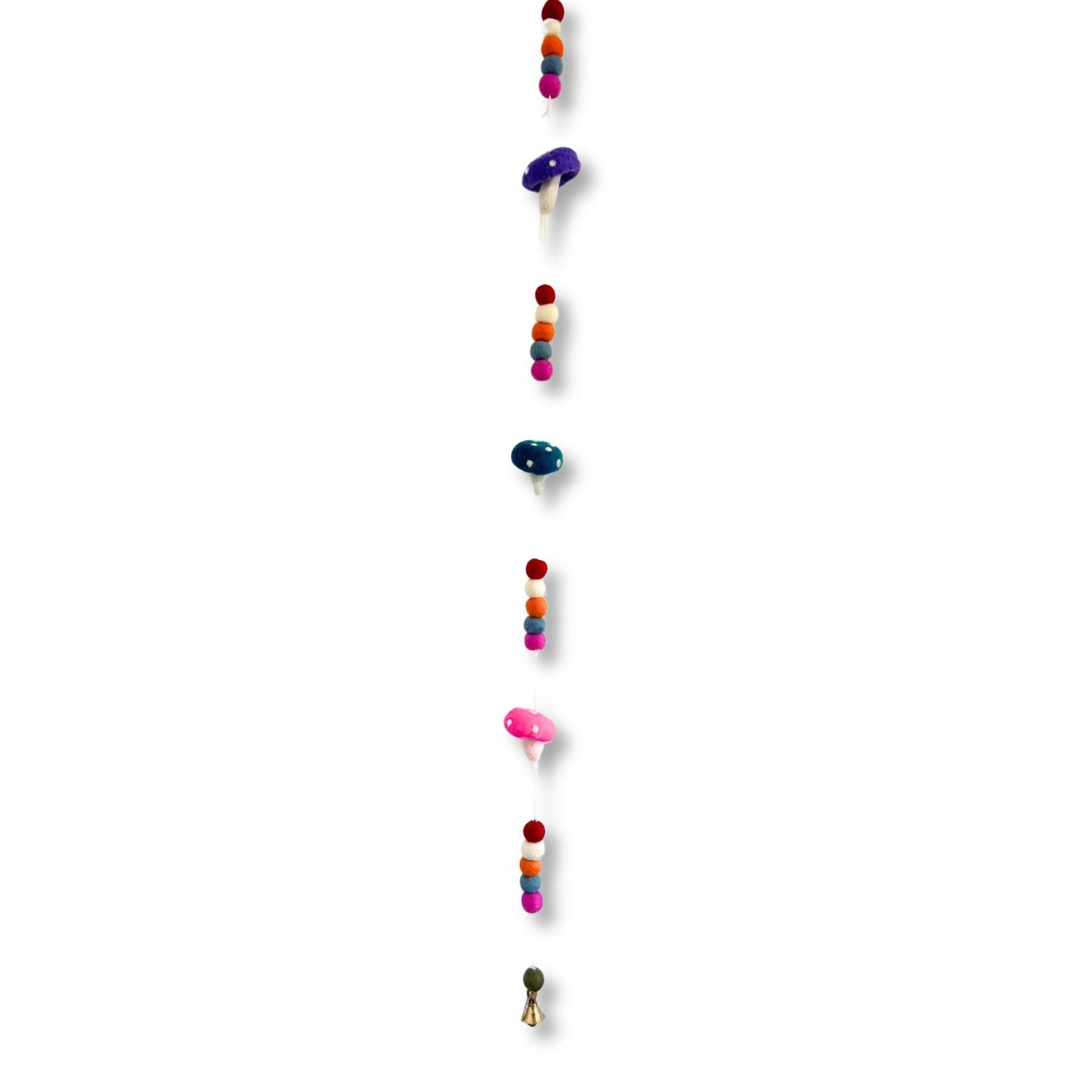 Felt Wall Hanging - Mushrooms (assorted colours) - Luna Panther